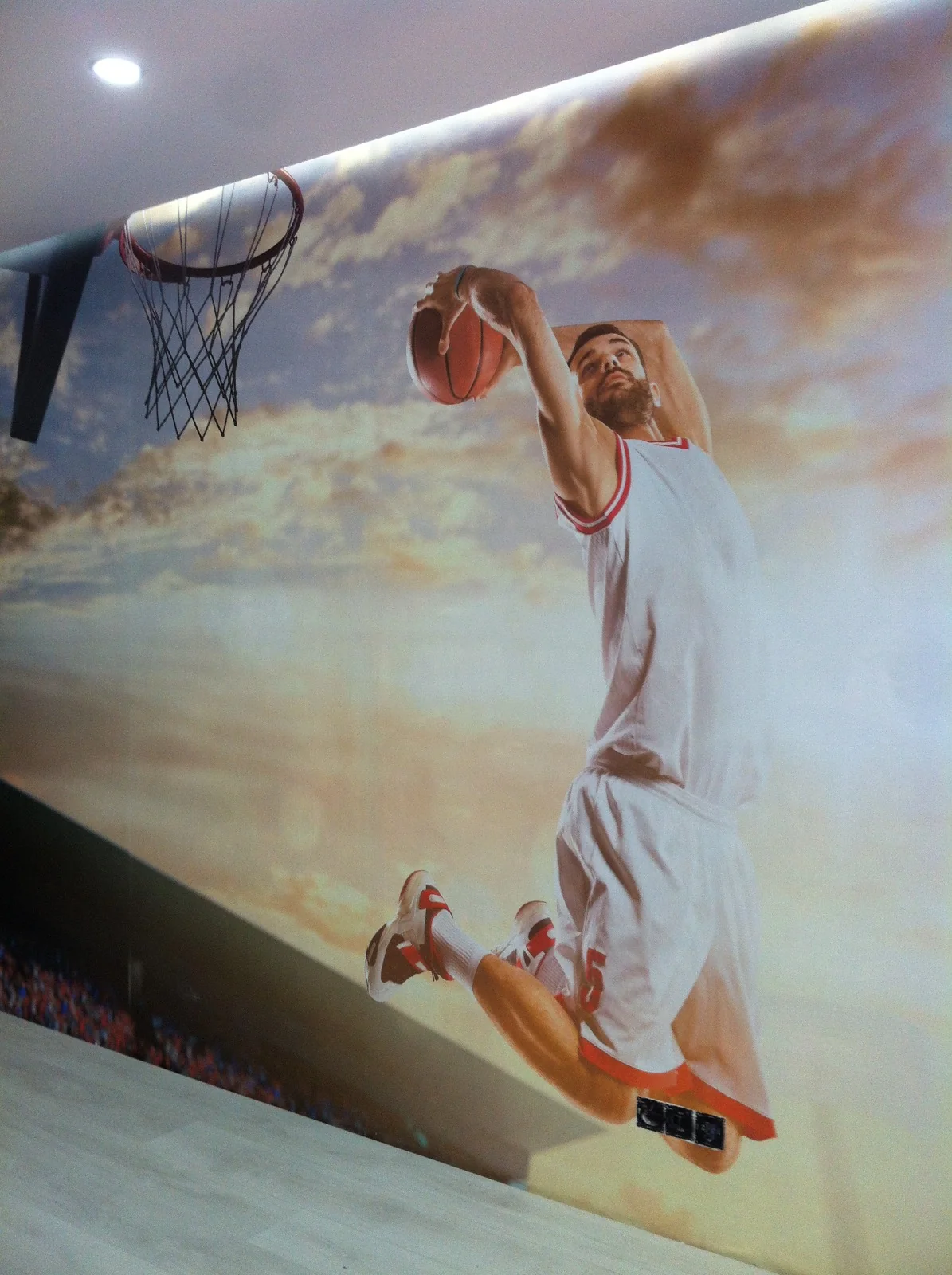Basketbol Posterli Genç Odası
